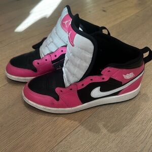 Nike Kids' Pink and Mid sneakers